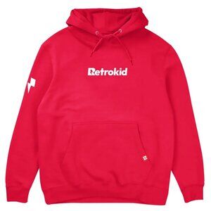 Retrokid Originals Red Hoodie Sweatshirt